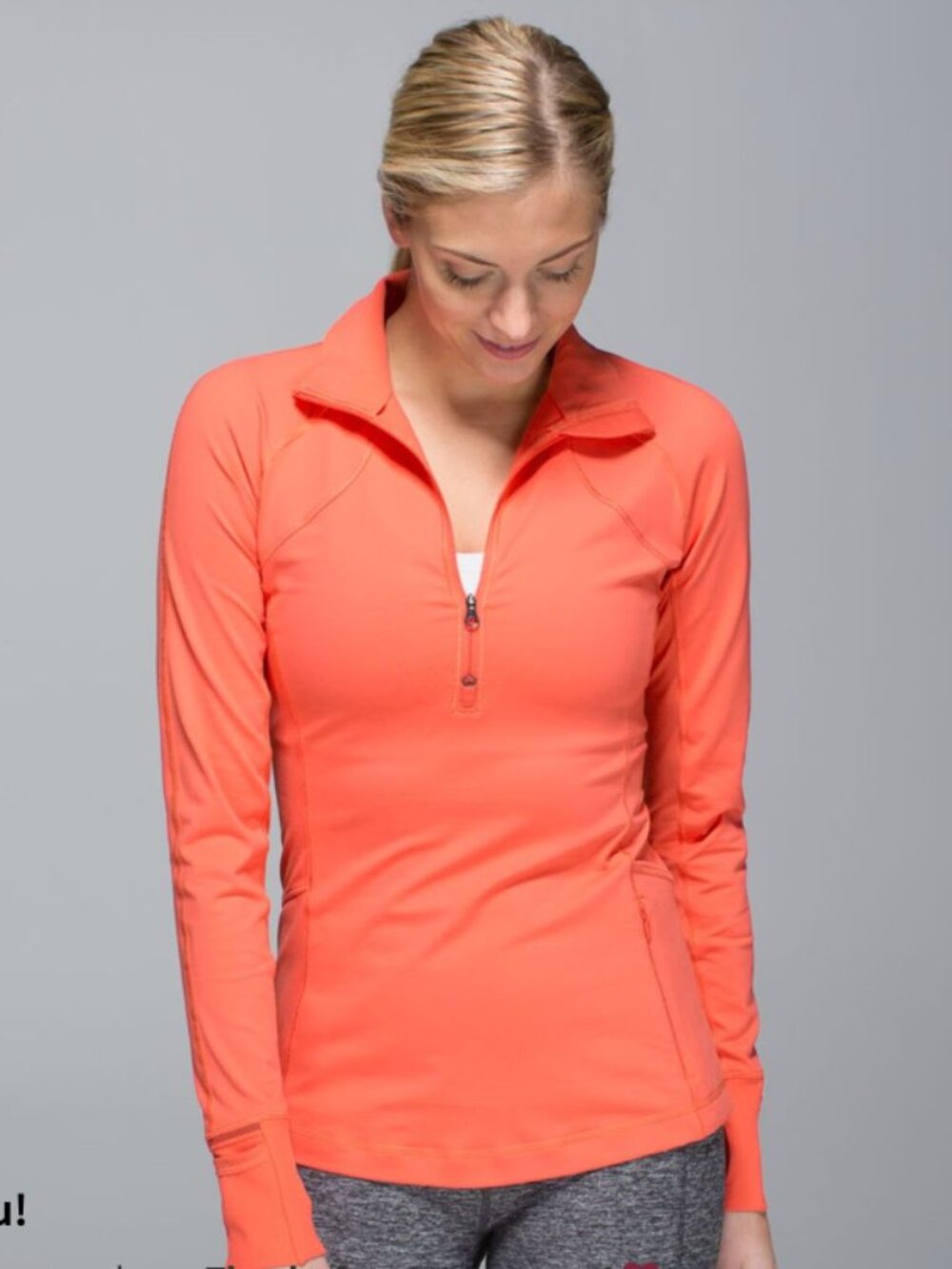 Lululemon Race With Grace 1/2 Zip II